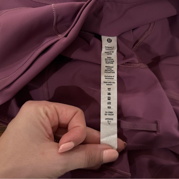 NWOT Lululemon Fast & Free High-Rise Leggings - Picture 8 of 8